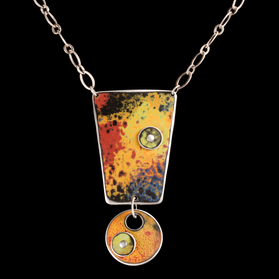 Geometric Pendant :  : Peggy Petrey Abstract Wares Jewelry
